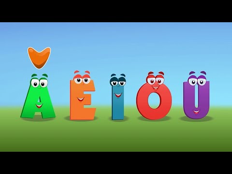 Aeiou - Turminha Animaguel | Atividades com as vogais | Vídeo educativo (Música infantil)