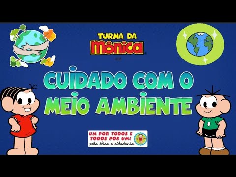 CUIDANDO DO MEIO AMBIENTE 🌎❤️ Turma da Mônica