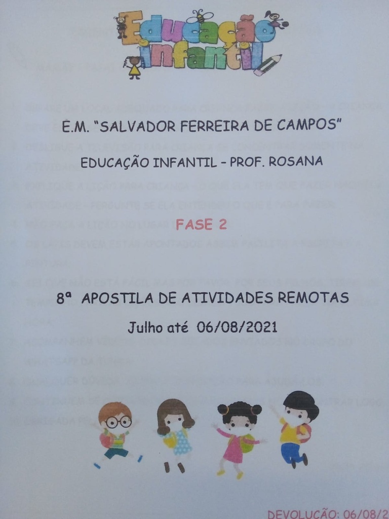 Rosana Góes - Fase 2 - 8ª Apostila