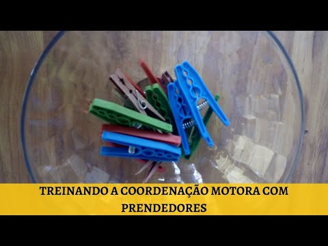 ATIVIDADE  DE COORDENAÇÃO MOTORA FINA COM PRENDEDORES