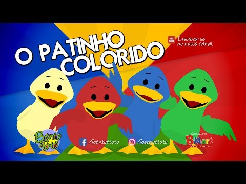 Bento e Totó - O Patinho Colorido (Desenho Infantil)